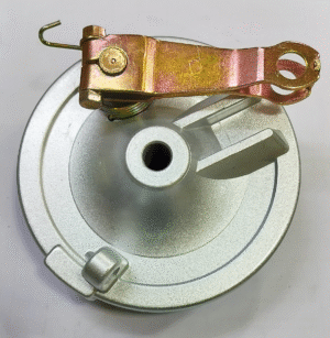 HE040B NYX FRONT DRUM PLATE With Brake Shoe