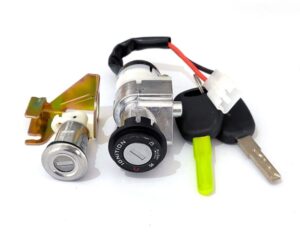 Ignition And Seat Lock Set With Computerized Key NyX