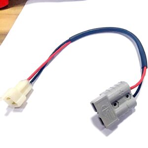 HE024D Dual Battery Socket Teflon Wire