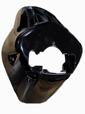 HE111B Nyx Front Mudguard only (Black) -Hd Natural ABS